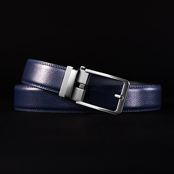 Ceinture bleue pour hommes